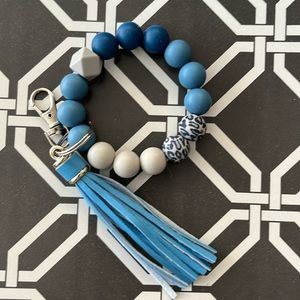 Silicone Bead Keychain